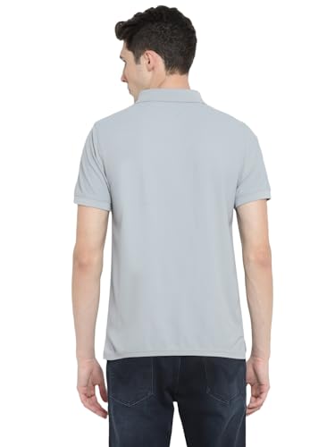 Deniklo Men's Solid Regular fit Polo Shirt