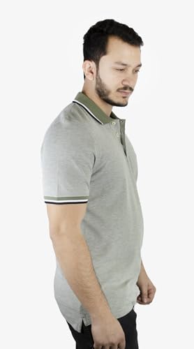 Men's Solid Pique Polo Shirt - Polo Shirt for Men