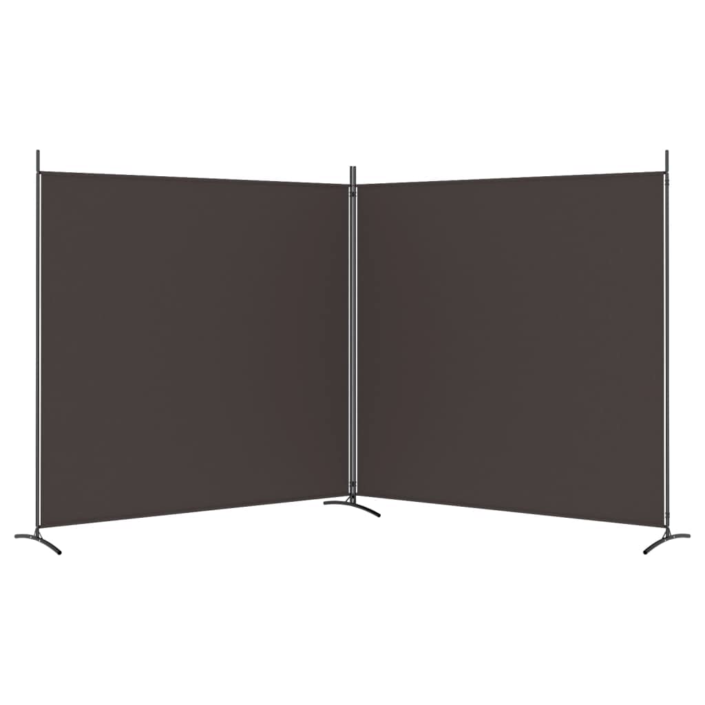 vidaXL 1-Panel Room Divider Folding Panel Screen Movable Partition Privacy Separator Wall Furniture Indoor Bedroom Office Black 175x180 cm