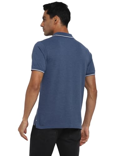 Deniklo Men's Polo Collar T-Shirt with Pocket & Logo DK 225