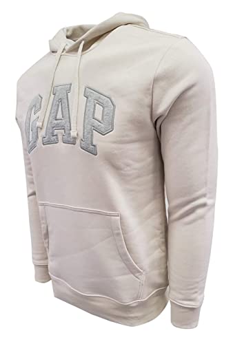 Gap Factory Men's Fleece Arch Logo Pullover Hoodie