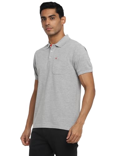 Deniklo Men's Polo Collar T-Shirt with Pocket & Logo DK 225