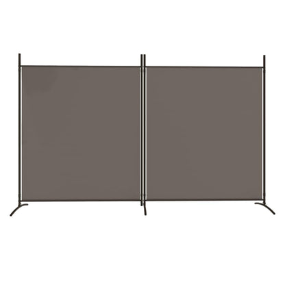 vidaXL 1-Panel Room Divider Folding Panel Screen Movable Partition Privacy Separator Wall Furniture Indoor Bedroom Office Black 175x180 cm