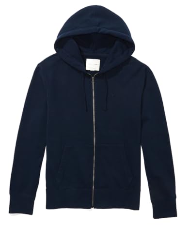 American Eagle Men's Fleece Zip-Up Hoodie