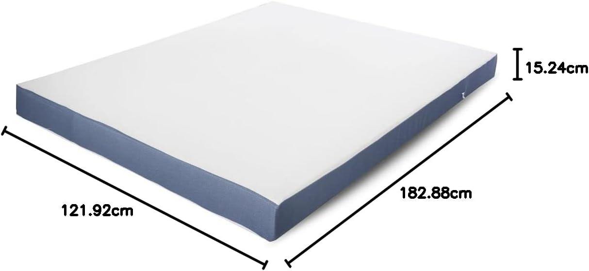 Wakefit Dual Comfort 20 cms Mattress with Medium Firm & Medium Soft on Top & Bottom Sides, AeroTek Fabric Technology (200 x 160 x 20 cms, Queen, Hard & Soft)