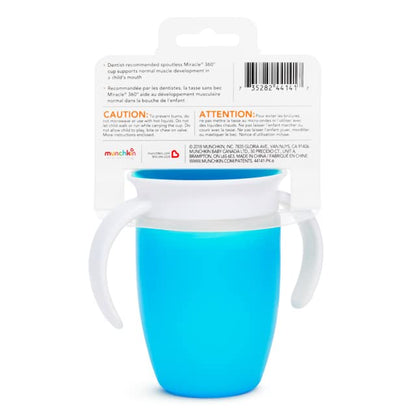 7oz Miracle® 360° Trainer Cup - 2pk (Blue/Green)