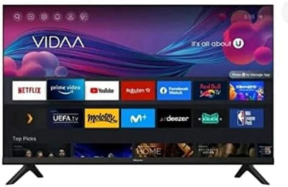 Hisense 43 Inch TV 2K FHD Smart TV With Dolby Vision HDR DTS Virtual X & WiFi - 43A4HD (2022-23)