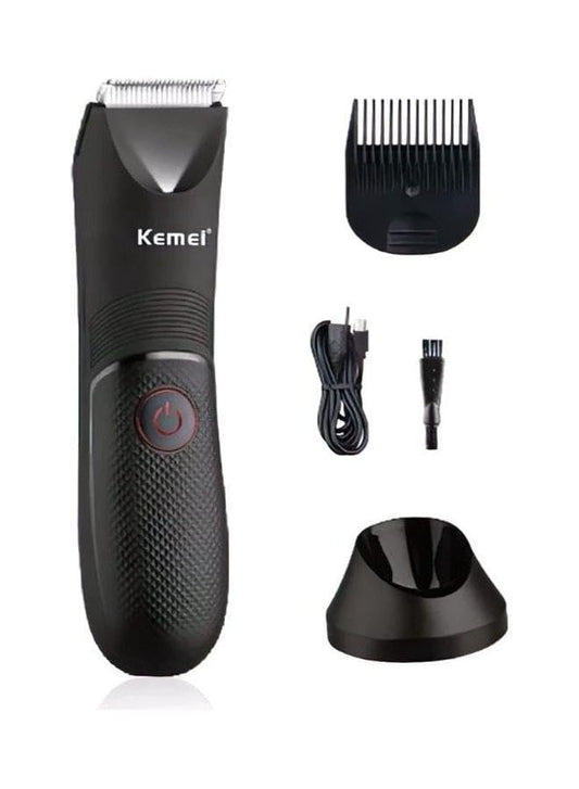 1838 Secret Trimmer - Professional Body Hair Trimmer for Men and Women, IPX7 Waterproof, Rechargeable, 600mAh Battery, 90 Minutes Use Time, LED Light"