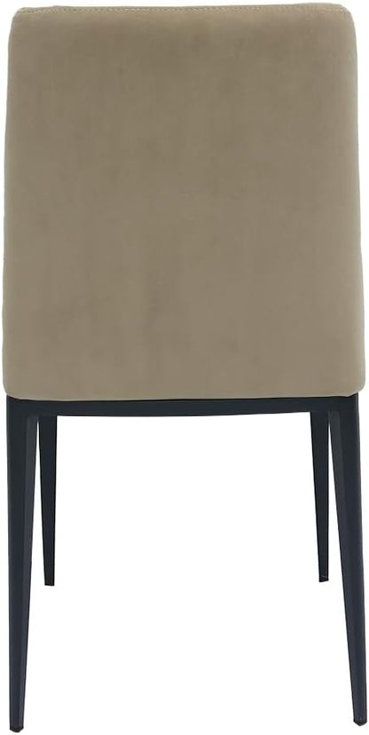 Chattels & More Medici Dining Chair L 45 Cm | D 55 Cm | H 81 Cm - Black