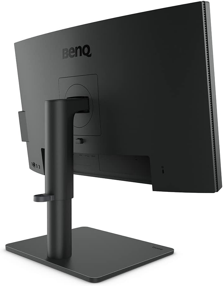 BenQ PD3205UA 32-inch Ergo Arm 4K Monitor, UHD, sRGB, Rec.709, HDR10, IPS, AQCOLOR Technology, USB-C, Factory-Calibrated, Hotkey Puck G2, KVM, Color Mode, DualView