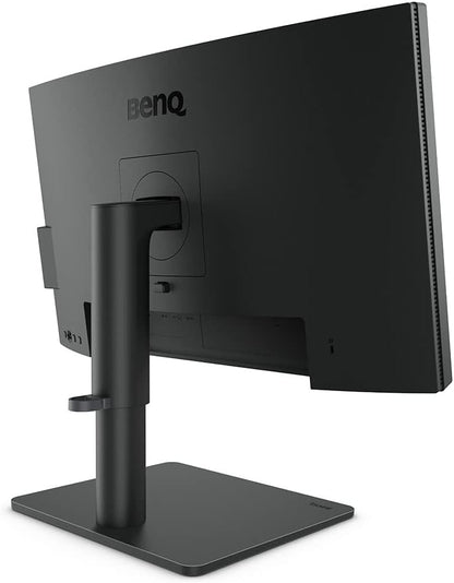 BenQ PD3205UA 32-inch Ergo Arm 4K Monitor, UHD, sRGB, Rec.709, HDR10, IPS, AQCOLOR Technology, USB-C, Factory-Calibrated, Hotkey Puck G2, KVM, Color Mode, DualView