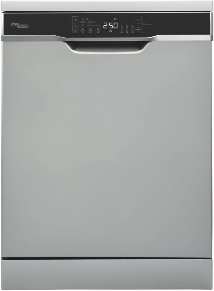 Super General 15 Place Settings Dishwasher, SGDW1606, Silver