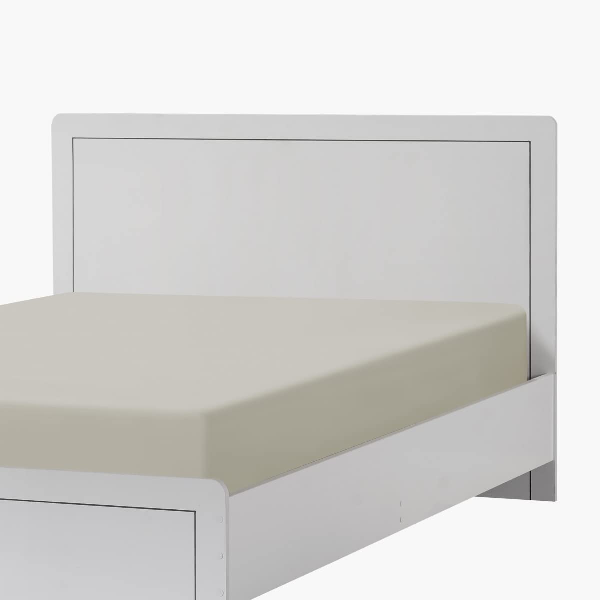 Homebox Oasis Queen Bed 204 X 87.6 X 154.8 Cm White