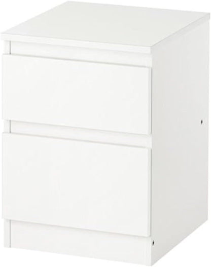 Kallax IKEA KULLEN DRAWER SET CHEST OF DRAWERS BEDROOM FURNITURE - 2 DRAW CHEST IN WHITE