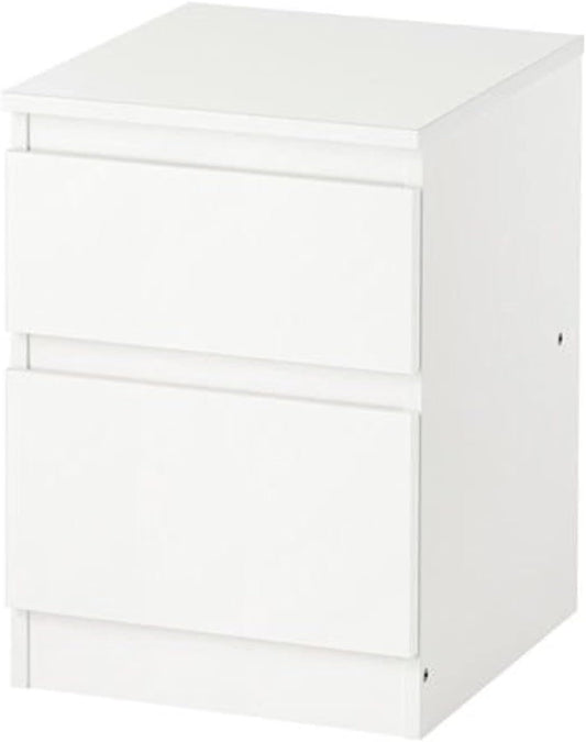 Kallax IKEA KULLEN DRAWER SET CHEST OF DRAWERS BEDROOM FURNITURE - 2 DRAW CHEST IN WHITE