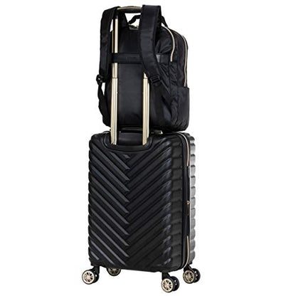 Kenneth Cole Reaction Women's Madison Square Hardside Chevron Expandable Luggage, Madison Square" Hardside Chevron Expandable Luggage