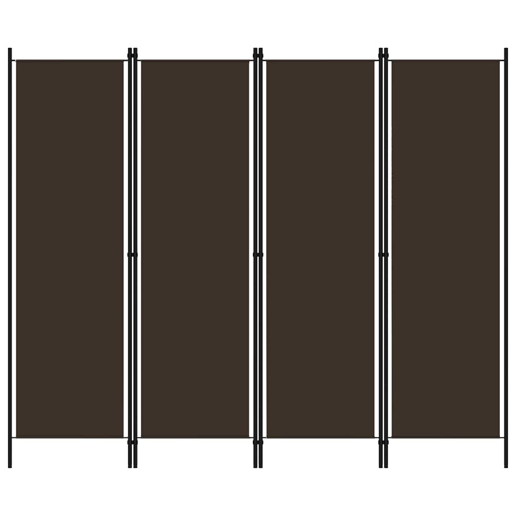 vidaXL 3-Panel Room Divider Folding Panel Screen Movable Partition Privacy Separator Wall Furniture Indoor Bedroom Office Black 150x180 cm