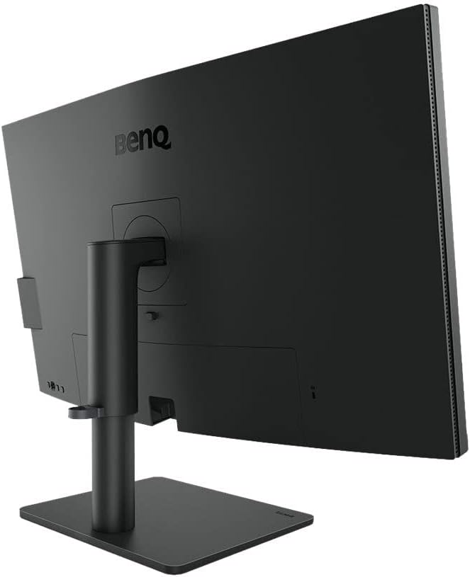 BenQ PD2725U 27 Inch 4K HDR Monitor for Mac/Designers, 3840 x 2160 UHD, IPS, Thunderbolt 3, USB-C(65W), Rec.709, sRGB, Display P3,DCI P3, CAD/CAM, Factory Calibrated, AQCOLOR, USB Hub, KVM, ICC Sync