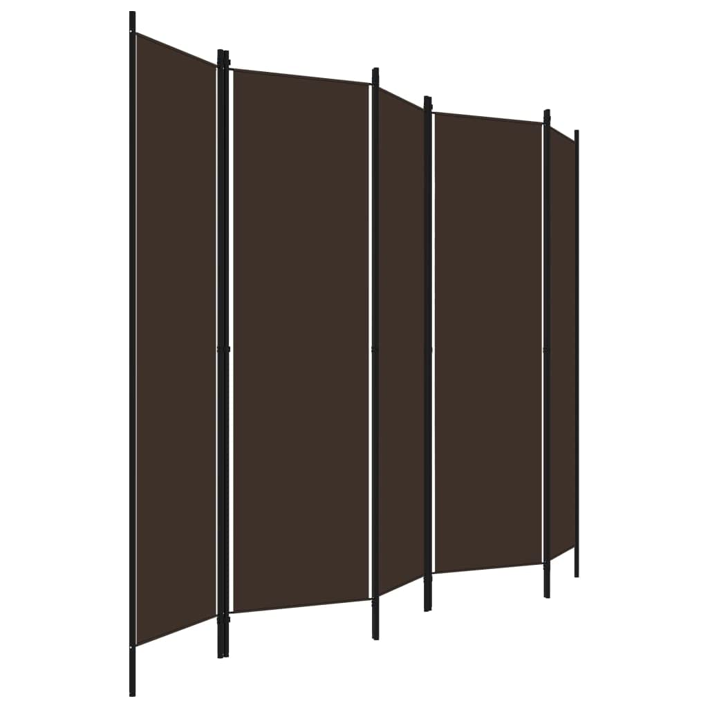 vidaXL 3-Panel Room Divider Folding Panel Screen Movable Partition Privacy Separator Wall Furniture Indoor Bedroom Office Black 150x180 cm