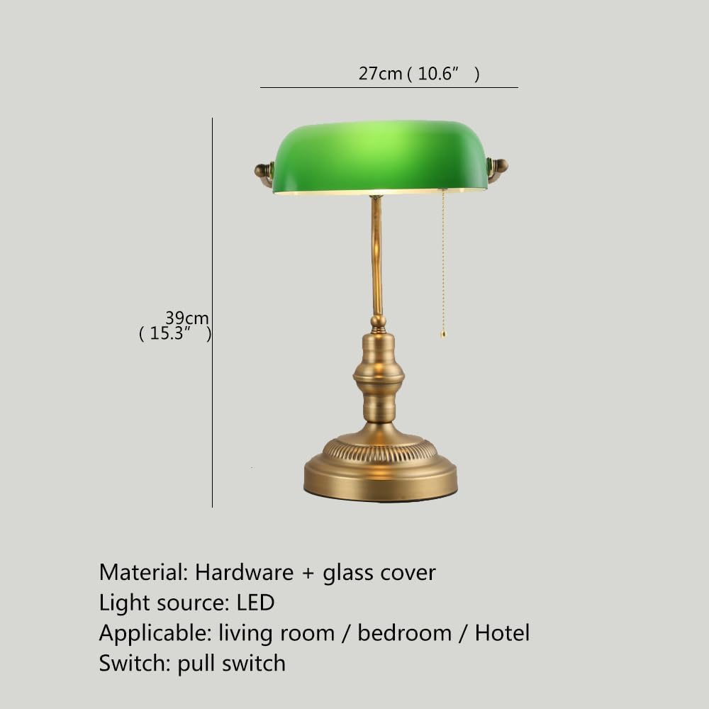 Modern Desk Table Lamp Simple Design LED Glass Pull Switch Desk Light Decor for Home Living Room Bedroom Bedside (style H 1pcs)