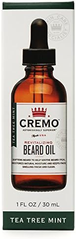 Cremo Beard Oil, Cedar Forest Blend - Restores Moisture, Softens And Reduces Beard Itch For All Lengths Of Facial Hair, 30 ml