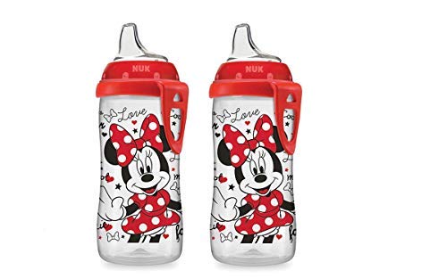 NUK Disney Active Sippy Cup, Mickey Mouse, 1 Count (Pack of 1)