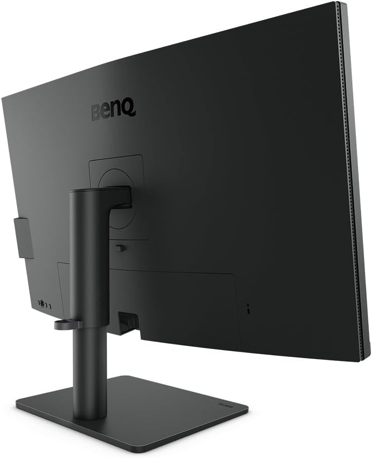 BenQ PD3205U 32 inch 3840 x 2160 4K Designer Monitor, UHD, sRGB, Rec.709,sRGB, HDR10, IPS,USB-C (65W),USB Hub, AQCOLOR, Factory-Calibrated, CAD/CAM Mode,Hotkey Puck G2, KVM, Ergonmic, ICC Sync (Grey)