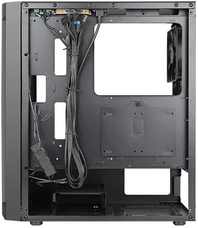 Antec NX Series NX290 Mid-Tower E-ATX Gaming Case, 3 x 120mm RGB fans & 1 x 120mm Fan Included, Tempered Glass Side Panel, 360mm Radiator Support, RGB Gaming Cabinet - Black - CaveHubs