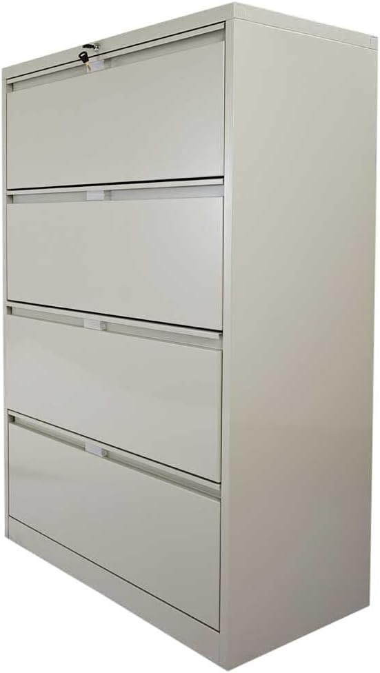 Mahmayi Godrej OEM File Cabinet with Lock Large Storage steel Cabinet, Metal Portable Cabinet with 4 Drawer, Vertical File Cabinet, 4 Layer Cabinet Office Storage Cabinet (2 Drawer, Black)