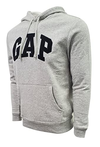 Gap Factory Men's Fleece Arch Logo Pullover Hoodie