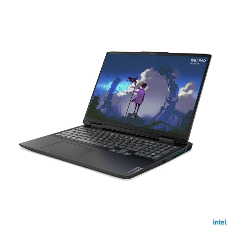 Lenovo Ideapad Gaming 3 15IAH7 with 15.6"FHD 120Hz Display, Intel Core i5-12500H, 16GB RAM, 512GB SSD, NVIDIA GeForce RTX 3050 4GB GDDR6, Windows 11, English - Arabic Keyboard, Onyx Grey (82S900HJAX)