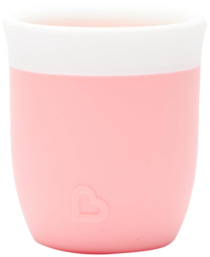 Munchkin C’est Silicone! Open Toddler and Baby Cup for Babies and Toddlers 4 Months+, Ideal Transition Sippy Cup and Suitable Free Flow Sippy Cup for Baby and Toddler weaning, 2oz/60ml, Mint