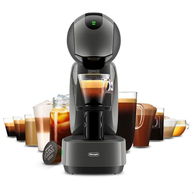 Nescafe Dolce Gusto by De'Longhi INFINISSIMA Touch Automatic Capsule Coffee Machine with Compact & Powerful up to 15 Bar Pressure, Cappuccino, Tea, Hot Chocolate & Espresso Coffee Maker EDG268.W White