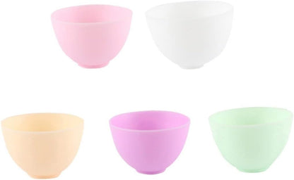 FOMIYES Kitchen Appliance 3pcs Anti-drop Bowl Mixing Bowls Prep Measuring Bowl Odorless Bowl Mask Mixing Bowl Home Use Bowl Silicone Bowl Kitchen Appliances