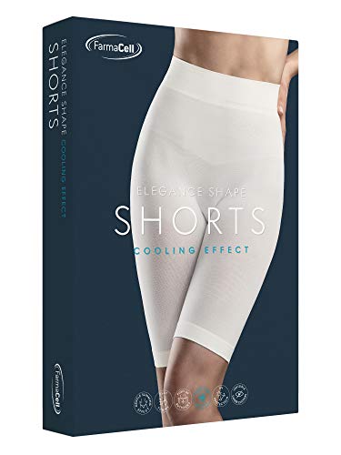 FarmaCell Shape 603 Women's high-waisted shaping control shorts with flat tummy effect