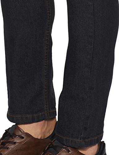 DIVERSE Men's Skinny Fit Jeans (DCMDT03KC24L33-508D_Black_28W x 33L)