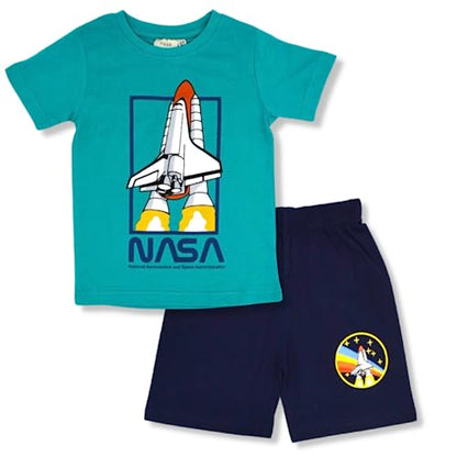 NASA Boys short and T- shirt set - Pierre Donna kids cotton T-shirt and short pajama set