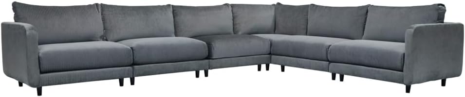 Chattels & More Massimo Corner Sofa L 314 Cm | D 101 Cm | H 87 Cm Grey