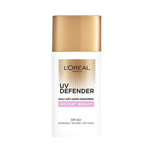 L’Oréal Paris UV Defender Moisture Fresh Daily Anti-Ageing Sunscreen SPF 50+ with Hyaluronic Acid 50ml