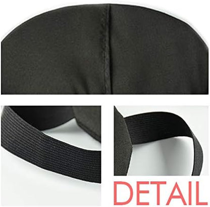 Stylish Characters Empty Sleep Eye Shield Soft Night Blindfold Shade Cover