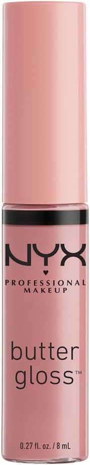 NYX PROFESSIONAL MAKEUP Butter Gloss, Strawberry Parfait, 0.27 Ounce