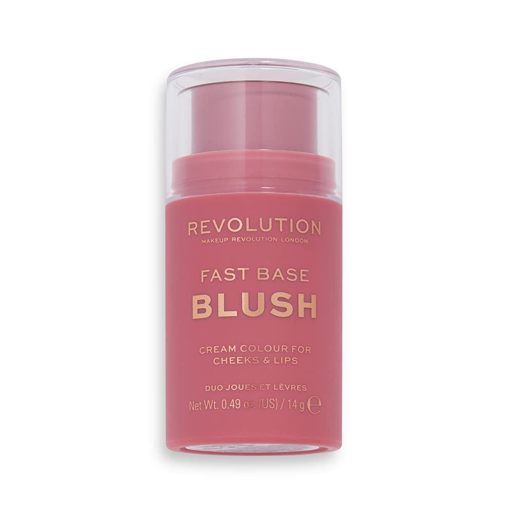 Makeup Revolution Fast Base Face Blush Stick 14 g, Bare