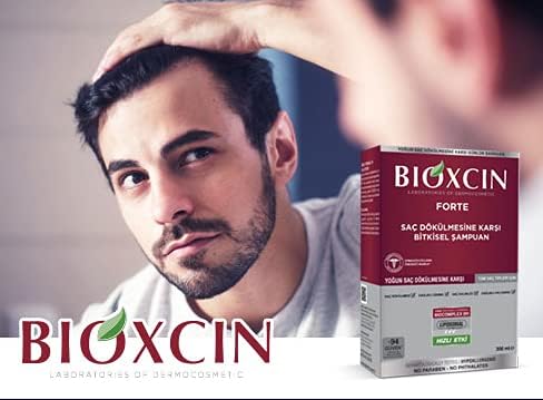 BIOXCIN Forte Hair Loss Shampoo - 3 Pieces in 1 Box