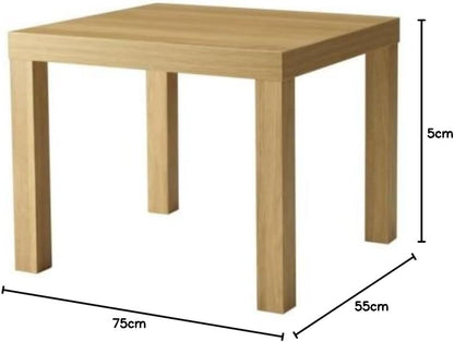 Ikea Lack-Small Coffee Table, Wood, Beige, 55x45x55