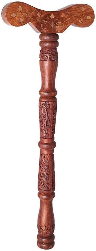 Yoga Danda - Wooden Staff - for Improved Breath flow in Nostrils and for Yoga Practices