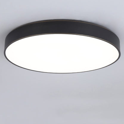 Ganeed Modern 38W Ultra-thin LED Ceiling Light, 40cm Super Bright Flush Mount Ceiling Light Fixture, 6500K Cool White Round Ceiling Lamp for Bedroom Living Dining Room Kitchen Office