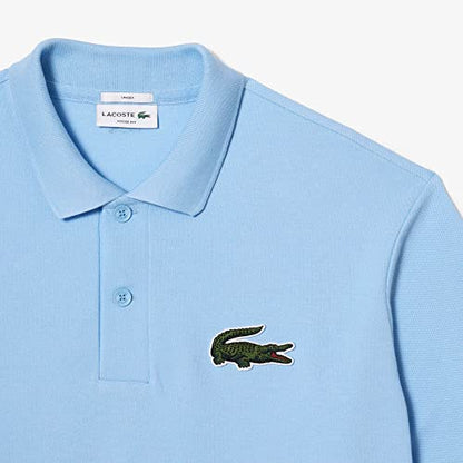 Lacoste Mens Loose Fit Cotton Piqué Polo Shirt