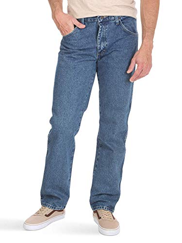 Wrangler mens Wrangler Authentics Men's Classic 5-Pocket Regular Fit Flex Jean Jeans