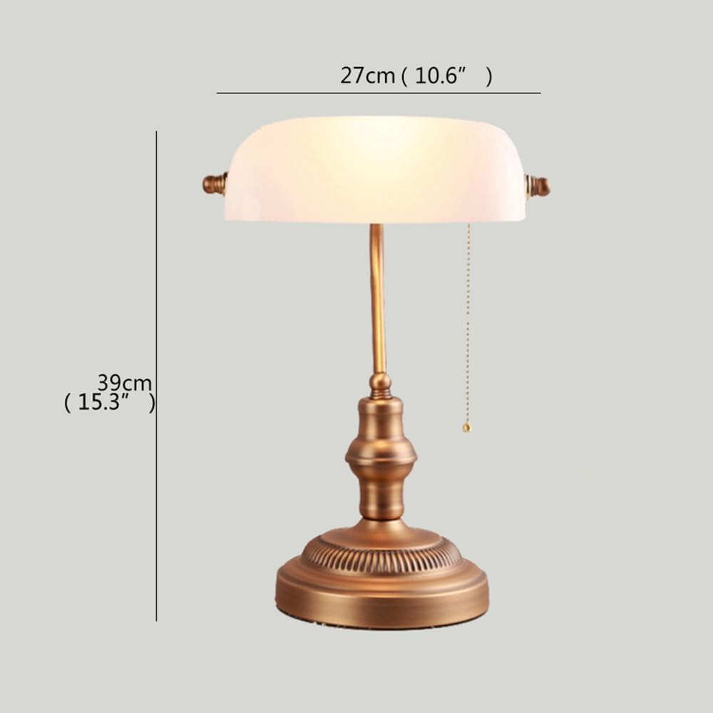 Modern Desk Table Lamp Simple Design LED Glass Pull Switch Desk Light Decor for Home Living Room Bedroom Bedside (style H 1pcs)