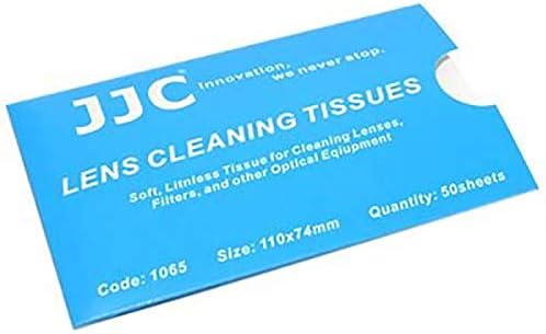 JJC CL-T2 Lens Cleaning Tissue (50 pieces per pack) for Camera Lenses and filter